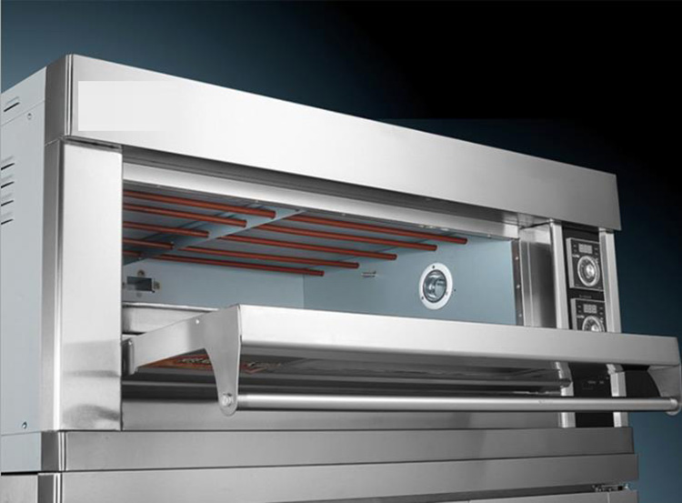 Restaurant Hotel Bakery Stainless Steel Luxury Electric/Gas Deck Oven with Proofer 16000
