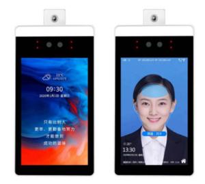 China 8 Inch Face Recognition Thermometers wholesale