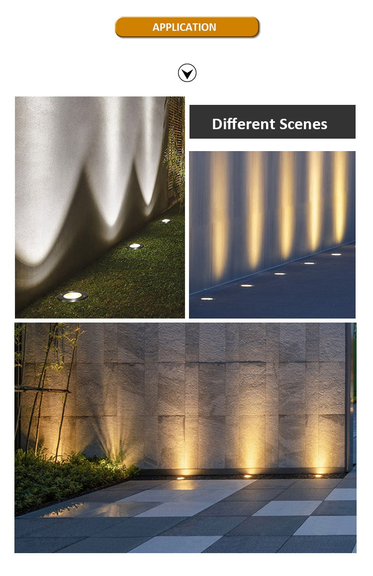 Underground LED Parking Light 3W 6W 9W COB Inground Outdoor Path Lights