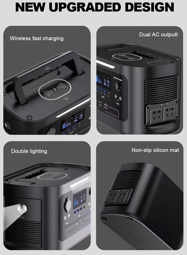 Outdoor Portable Power Station Generator Camping Lithium Battery Power Supply