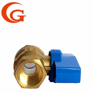 China DN15 OEM CNC Lead Free Brass Ball Valve Female Connection wholesale