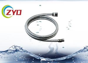 China Kitchen Sink Flexible Shower Hose 120 - 150mm Length Double Lock Structure wholesale