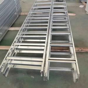 China 2m 6m Length Outdoor Heavy Duty Hot DIP Galvanized Cable Tray for Ladder Mounting wholesale