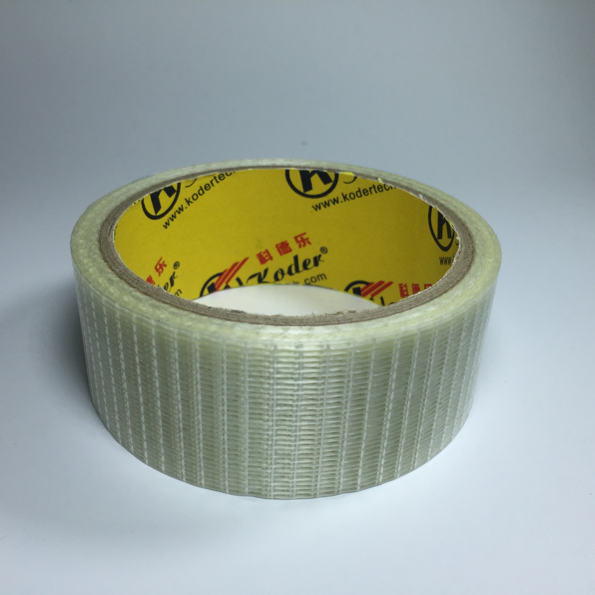 1.02M Width Mesh Filament Tape High Adhesion Fiberglass With No Residue