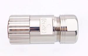 China 30A 70A Large Motor Connector 6 / 8pins Straight Female Metal Plug Servo Power Connector M40 on sale