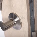 Custom Wooden Display Racks Freestanding Door Lock Display Stand