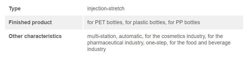 4 Host Injection Stretch Blow Molding Machine For PET Bottles