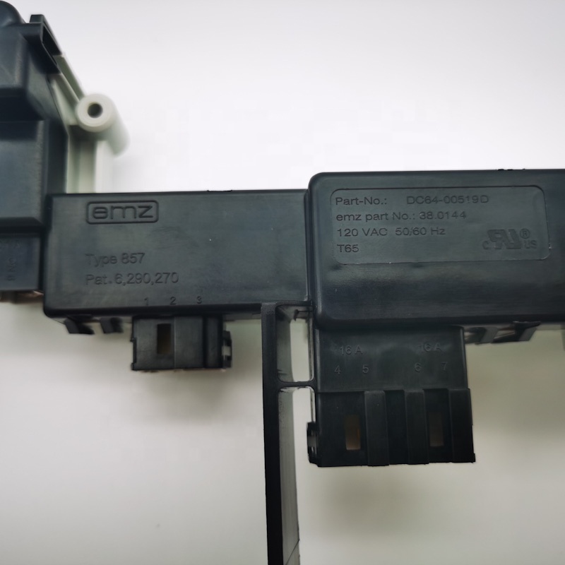 Surmount Washing Machine Parts DC64-00519D Door Lock Switch with Plastic Locking Function