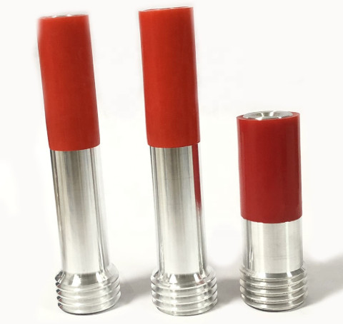 Stick Up Sand blasting BC Boron Carbide Nozzles 8mm With Aluminum Jacket