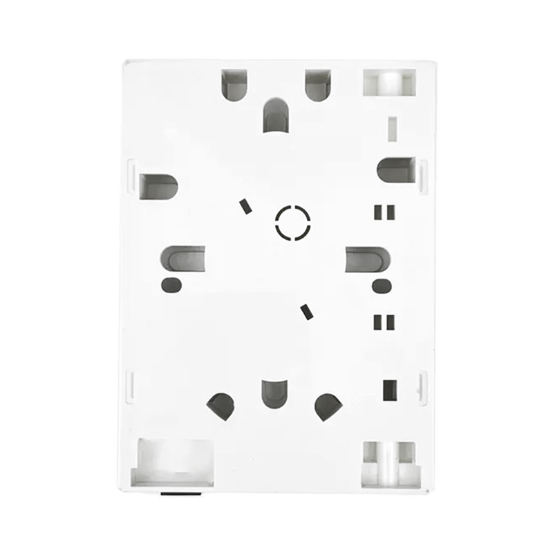 5 2 Cores SC UPC Plastic Fiber Optic Faceplate Socket Panel for Indoor FTTH Network
