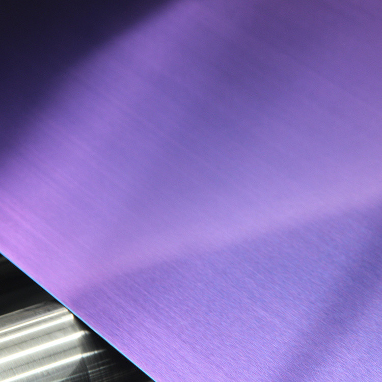 SS 201 304L Color decorative panels No-fingerprint Stainless Steel Sheet