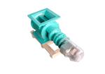 Large Capacity Square Flange Rotary Valve Impeller Feeder Smoothly Running