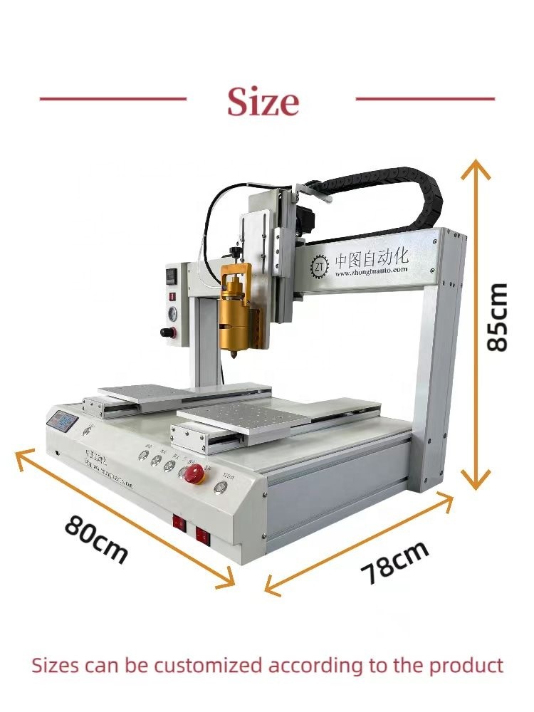 Automatic 30ML PUR Hot Melt Glue Dispenser Machine XYZ Axis Glue Dispensing Machine