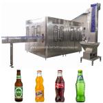 PLC Control Carbonated Filler Capper Machine For Energy Drink