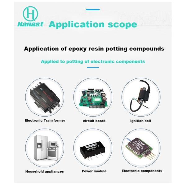 Chemical Resistant Silicone Gel Material Epoxy Potting Glue Bulk for Electronics