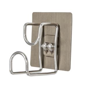 China Double Robe Stainless Steel Wall Hanger wholesale