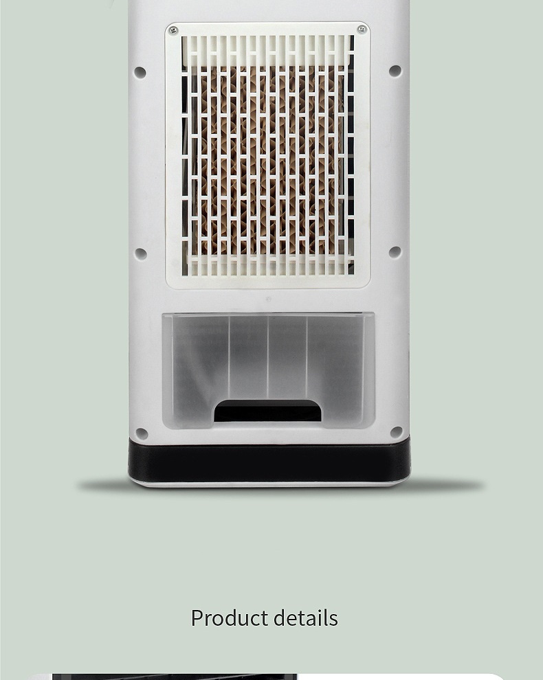 Silk Screen Printing Cooling Heating Dual Purpose Air Conditioning Fan for Household