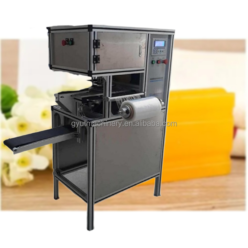 Convenient Soap Stretch Film Shrink Packaging Machine for Bags Air Pressure Round Bar