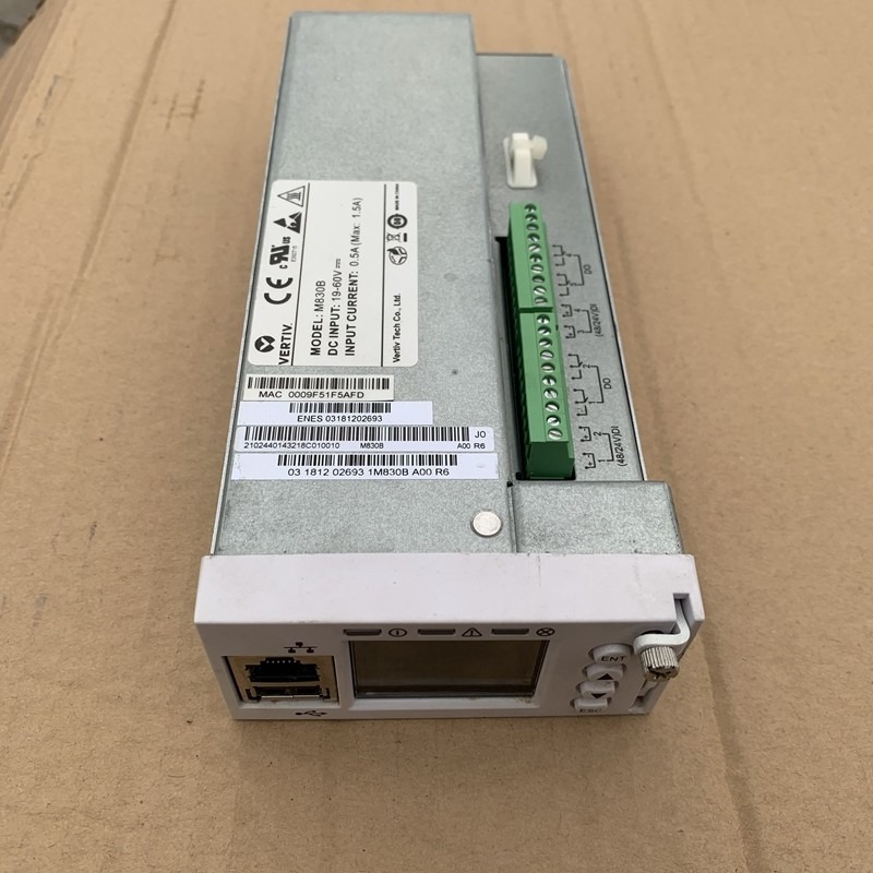 Emerson Monitoring Module M830B Control Unit For Vertiv Netsure DC Power Systems