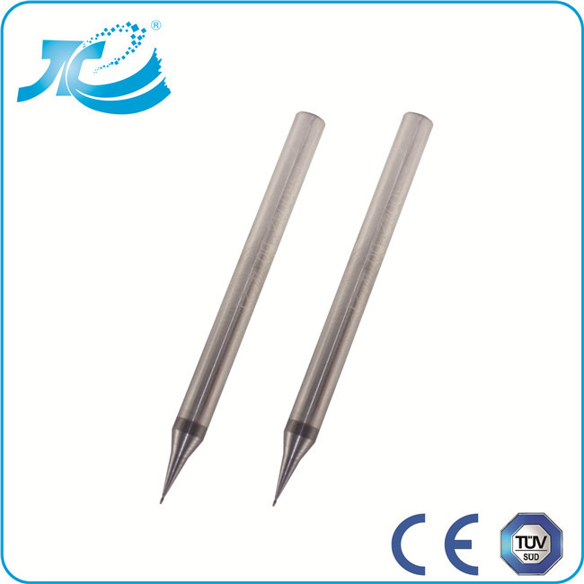 CNC Machinery Square Solid Carbide Mini Endmills , Micro Cutting Tools
