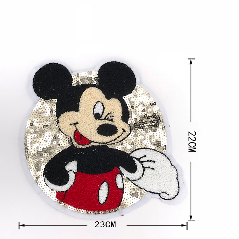 Animal Series Cartoon Character Patches Merrowed Border Diverse Color / Shape