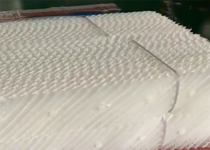 Round PFA 500X Plastic Structured Packing DN200 For Flue Gas Coolers