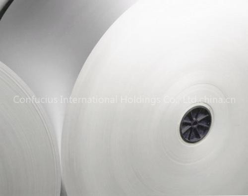 Non - Toxic Wide Format Printing Paper Rolls Satin Surface Environmentally Friendly
