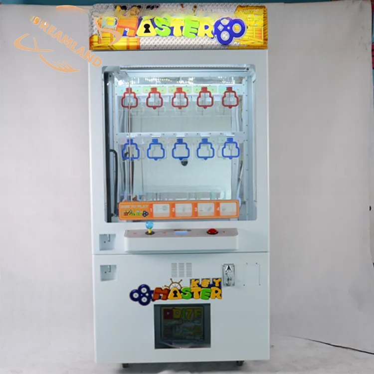 Dreamland Coin Operated redemption keymaster Arcade Machine Bill Acceptor Toy Gift Prize Key Master Vending Machine