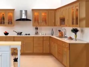 China 60 Inch Contrasting Kitchen Island And Cabinets With Lazy Susan Basket wholesale
