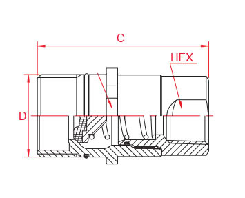 IATF 16949 Hydraulic Quick Disconnect Couplings