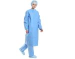 Sterile Non Woven Disposable Surgical Gowns Knitted Cuff For Hospital Use