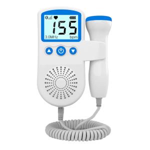China OEM Portable Fetal Heart Monitor Ultrasonic Fetal Doppler For Office Travel wholesale