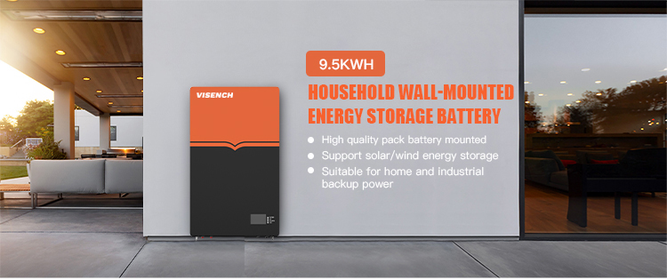 Viench factory High quality 9.5Kwh 48V Lifepo4 200Ah Lithium Ion Battery back up For Home use Solar System Energy Storage