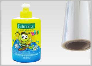 China Eco Friendly 45 Mic PETG Film , High - Shrink Film Packaging For Bottle Sleeves wholesale