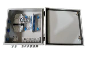 China Waterproof Outdoor Wall Mount Fiber Enclosure Pole Mount 12 SC / UPC wholesale