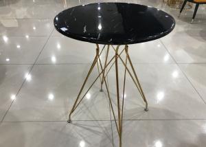 China 60cm Metal Marble Coffee Table wholesale