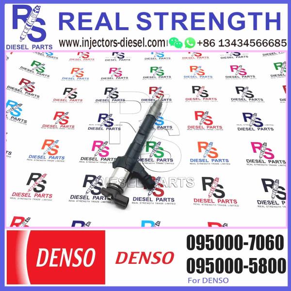 Diesel Injector 095000-7060 6C1Q-9K546-BB For DENSO Ford Transit 2.2 2.4 TDCI Common Rail Injector 095000-7060