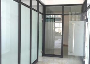 China Office Glass Partition Walls Sound Proof Glass Wall For Office wholesale