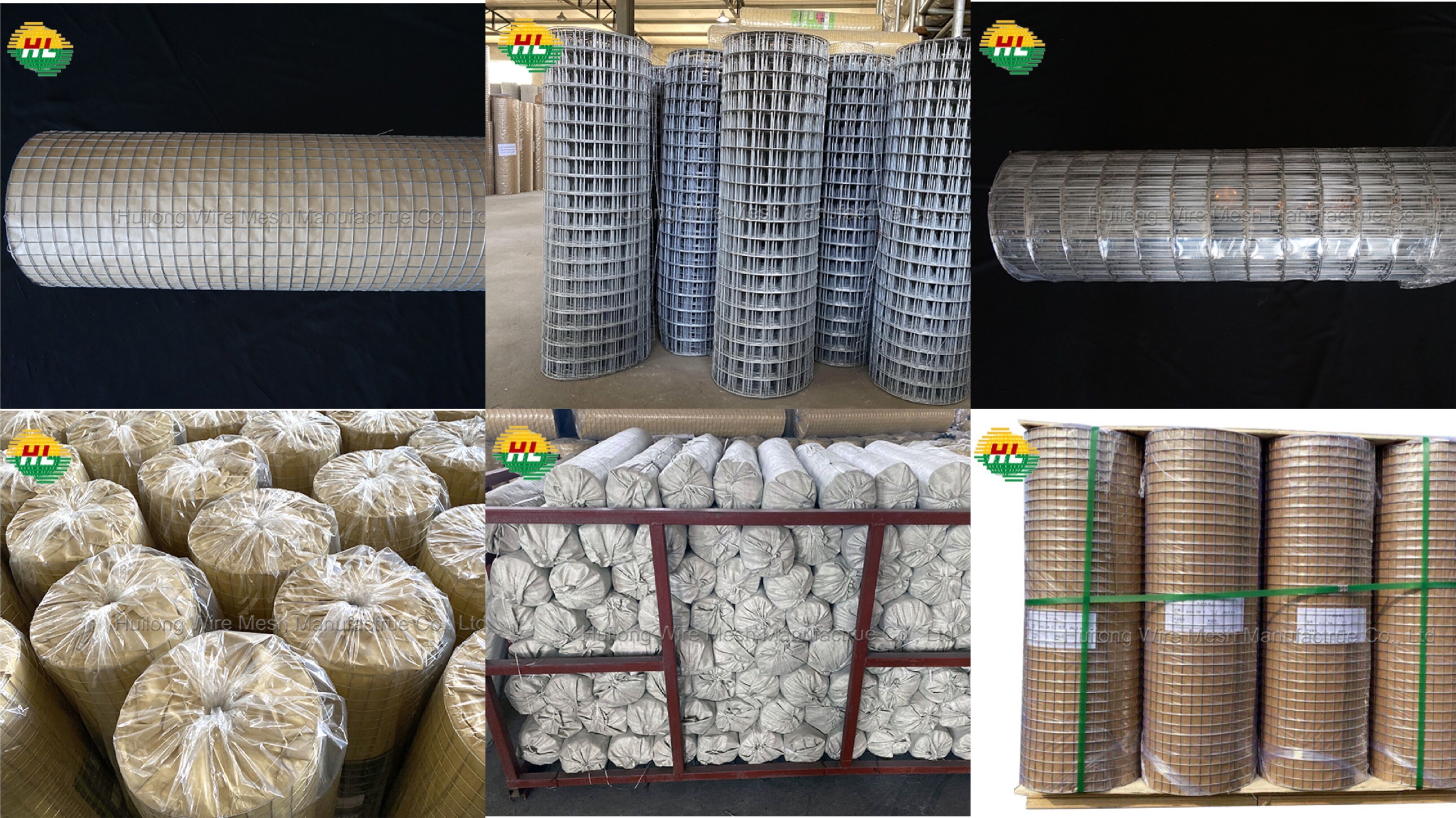All Ral Color Pvc Coated 1x1inch 18 Gauge Welded Wire Mesh 50ft