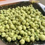 Super Resistance Green Pea Snack Corn Starch Wasabi Coated Peas