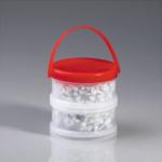 Plastic bottles / plastic barrel packaging cable clips