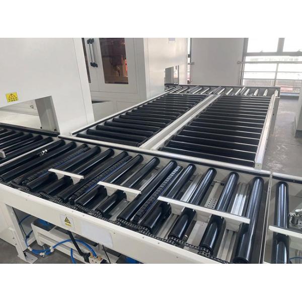 800 mm Customized Frame Height Low-Noise Roller Conveyor Line for Urban Facilities 0-10 m/min Belt Speed