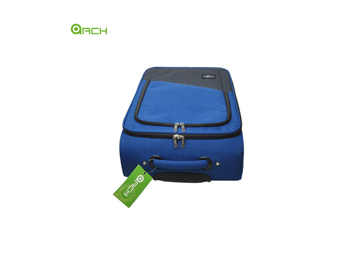 Zippered Pockets 20 22 28 Inch Fashion Lightweight Trolley Luggage