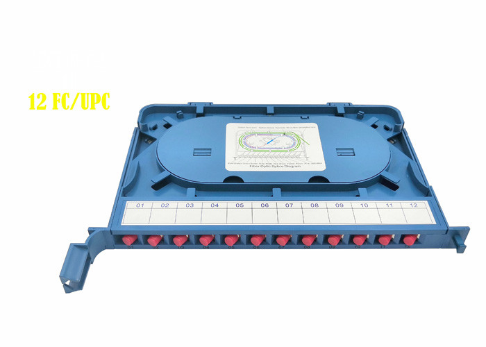 Active 24 Port LC Fiber Patch Panel Cable Termination Branch Connection