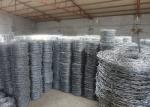 12x14# low carbon steel wire galvanied barbed wire for lawn,railways,expressways