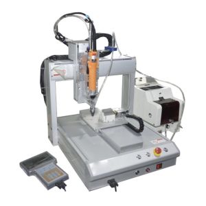 China Grey / Black Automatic Screw Tightening Machine Industrial Screw Fastening Robot wholesale