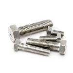 DIN931 A2 70 Stainless Steel Hex Head Bolts Nuts Carbon Steel Gr8.8