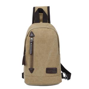 China New Canvas Bag Messenger Shoulder Men Bag Chest Bag wholesale
