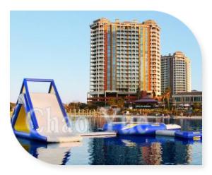 China Aqua Glide Summit Express Water Slide, Water Slide for Water Park wholesale