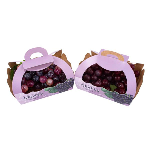 OEM ODM Vegetable Packing Box , Waterproof Cardboard Boxes With Handle